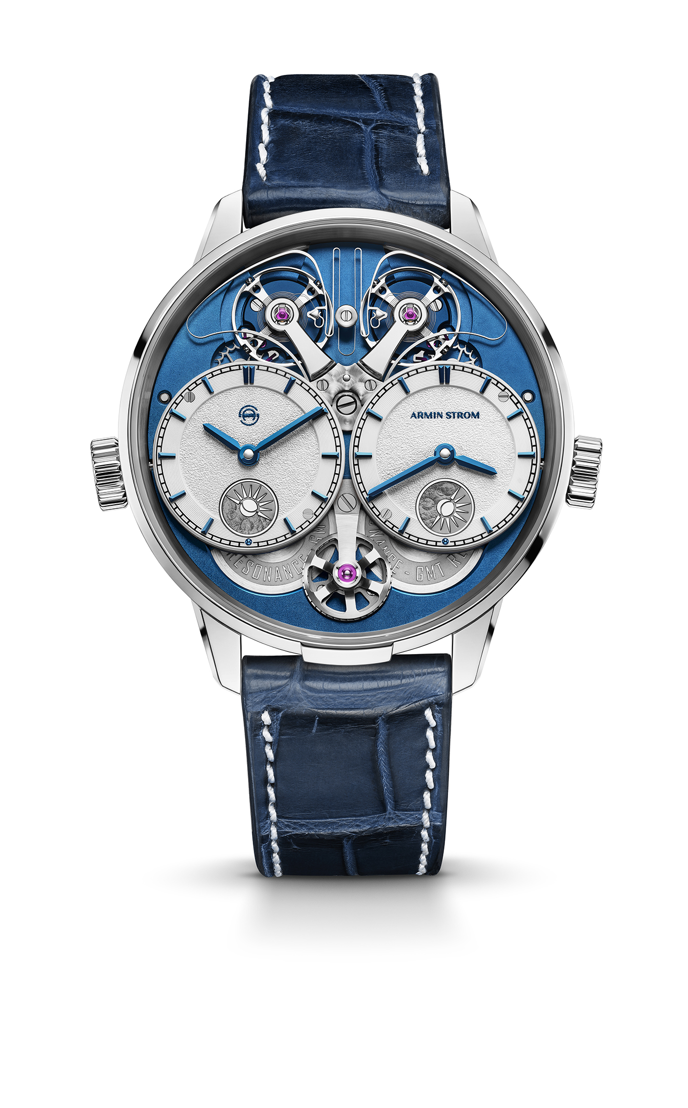 Armin Strom Dual Time GMT Resonance Manufacture Edition Blue
